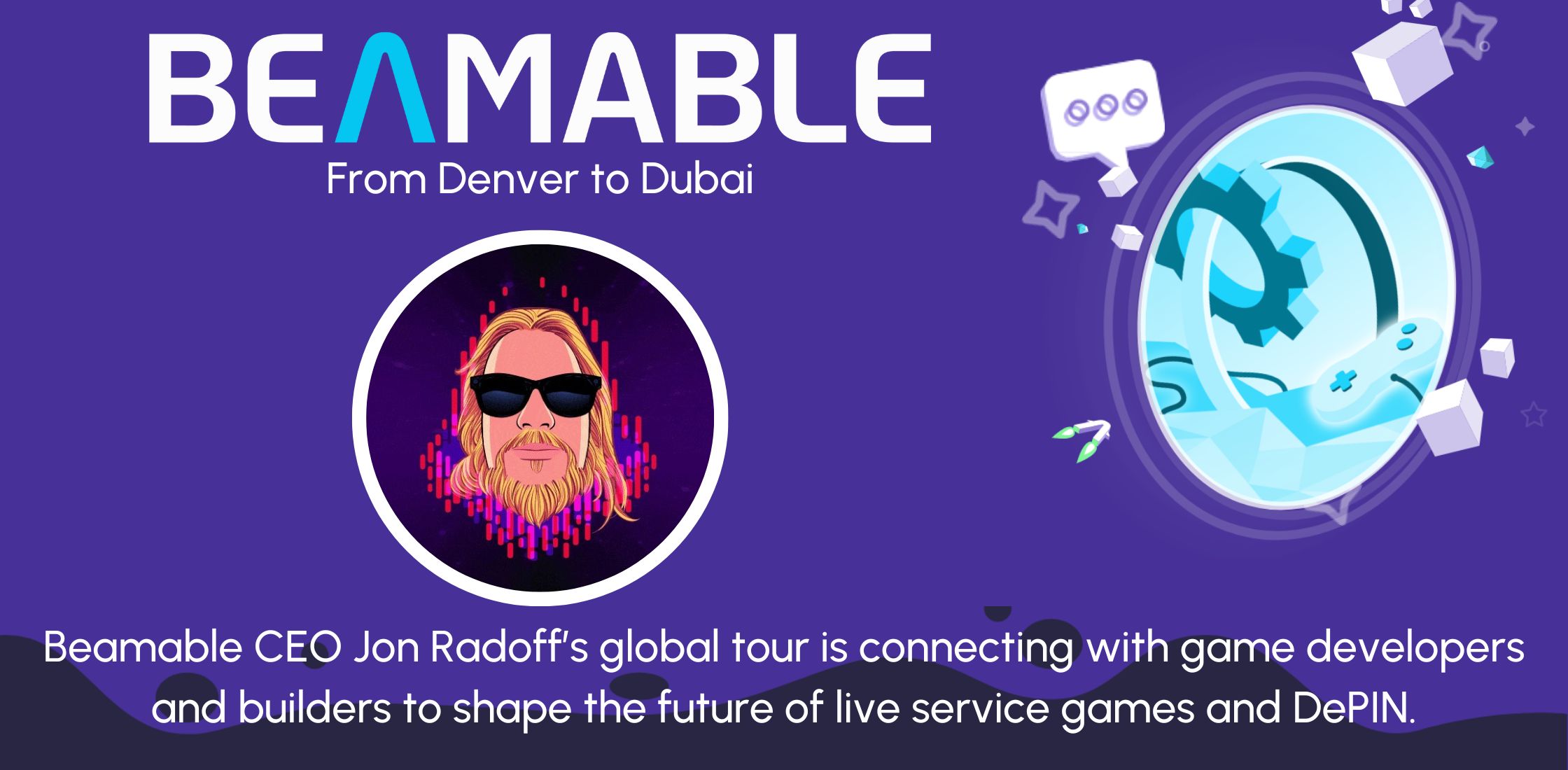 <strong>Beamable Is Hitting the Road: Spring 2025 Tour Across Web3 and Games</strong>